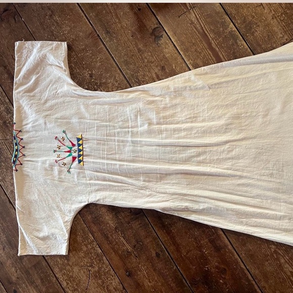 Vintage 60s/70s Embroidered Siwa caftan - Picture 3 of 6